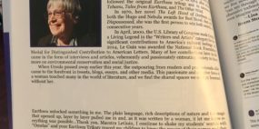 Ursula K. Le Guin: A Brief Tribute