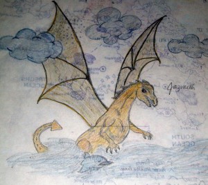 A Dragon and a map