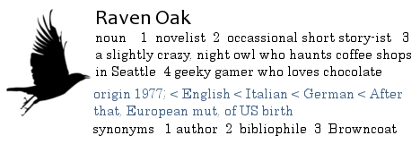 Welcome to Raven Oak [dot] net