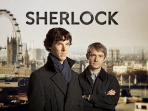 Sherlock TV Series shot