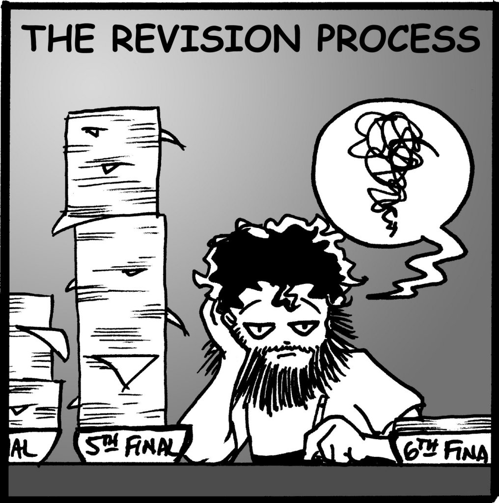 The Revision Process according to Patrick Rothfuss