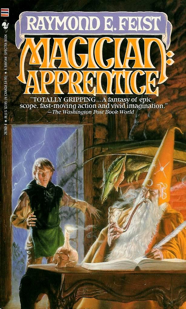 Magician: Apprentice by Raymond E. Feist Book Cover