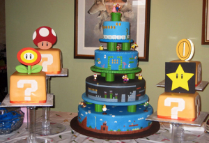 Mario Cake from ThinkGeek