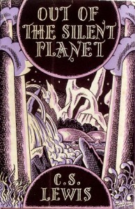 Flashback Friday: Cosmic Trilogy by C.S. Lewis. Book Cover of Out of the Silent Planet