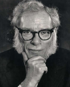 Author Isaac Asimov photo