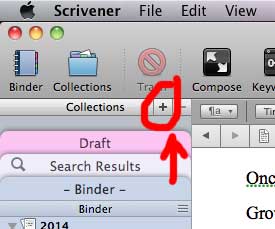 Scrivener Plus Collections