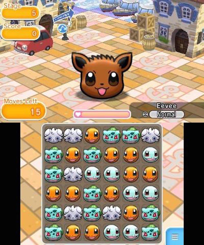 Pokemon Shuffle game