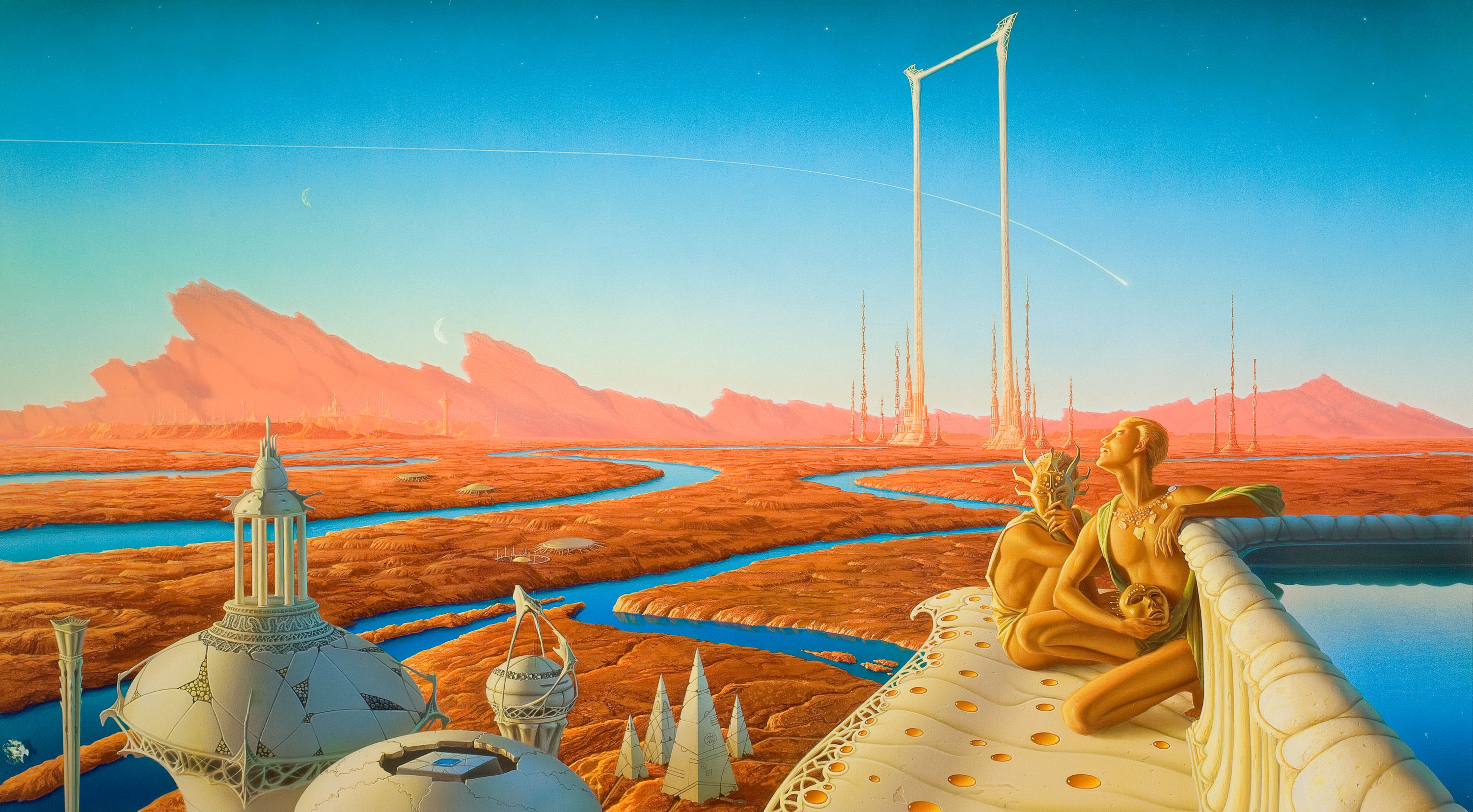 Book Cover Throwback: The Martian Chronicles by Ray Bradbury