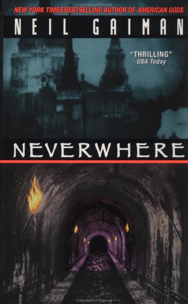 Book Cover Throwback: Neverwhere by Neil Gaiman