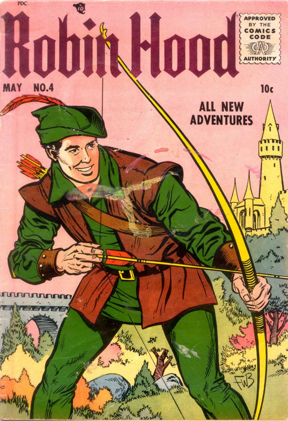 Robin Hood Comic Cover
