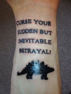 Betrayal tattoo