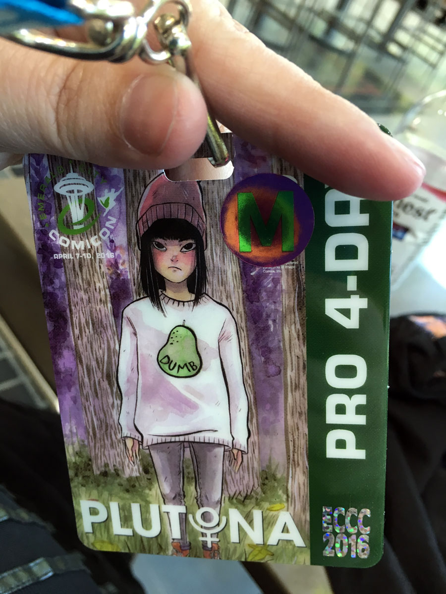 ECCC Wrap-up Pro Badge