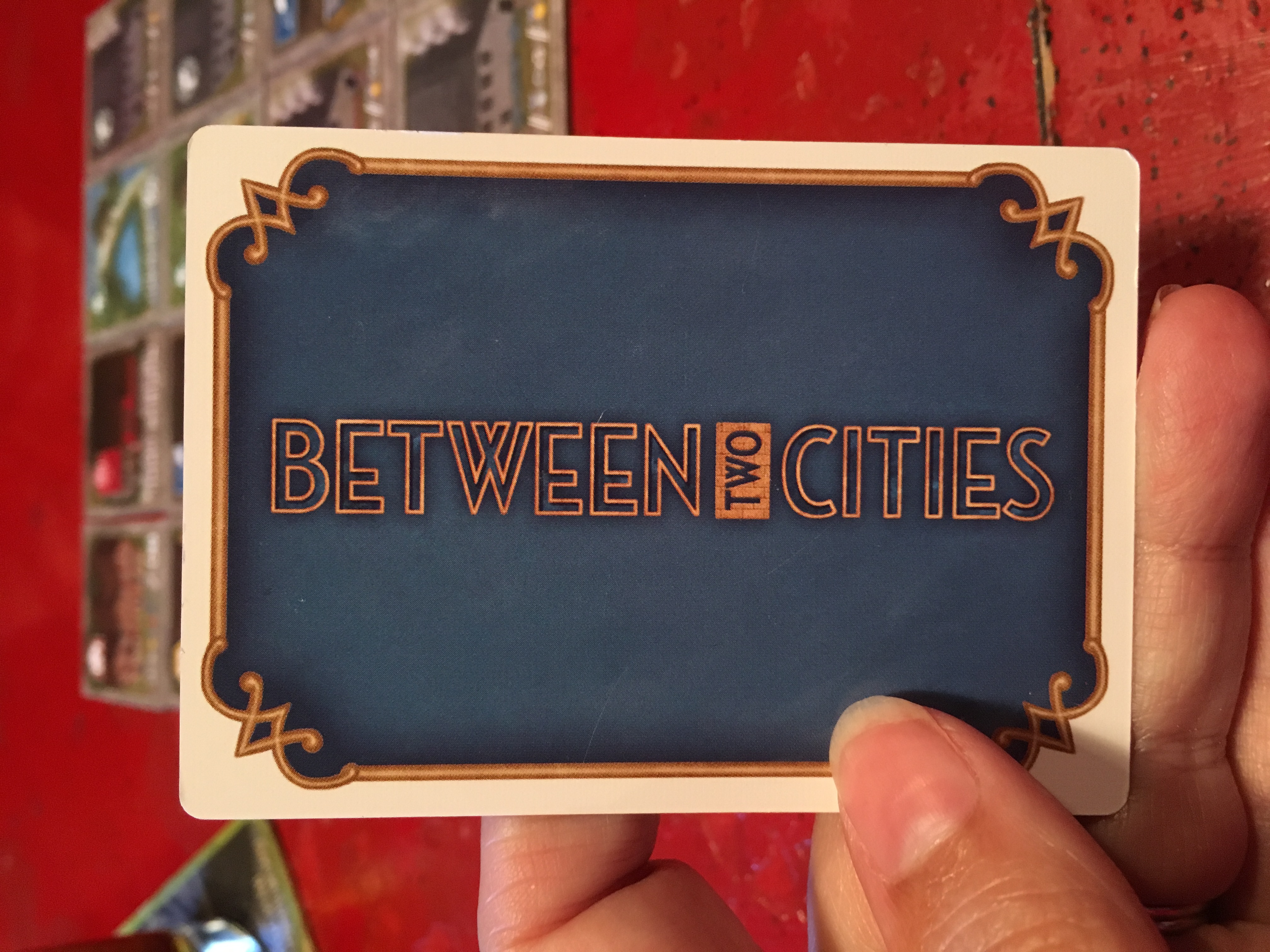 Monday Night Gaming: Between Two Cities