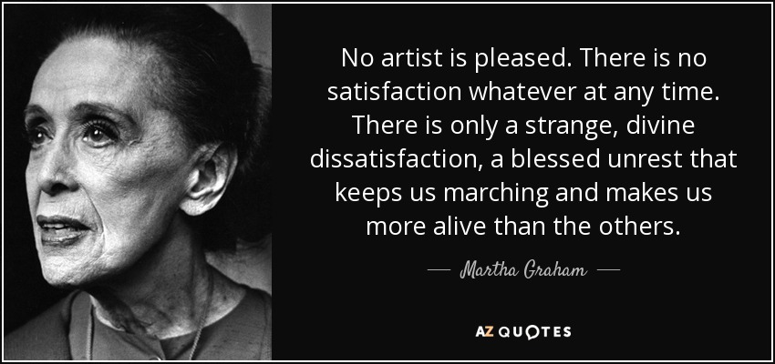 Martha Graham Quote