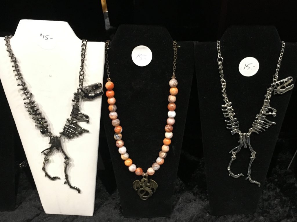 T-rex necklace