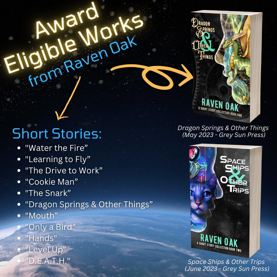 Award Eligible works from Raven Oak