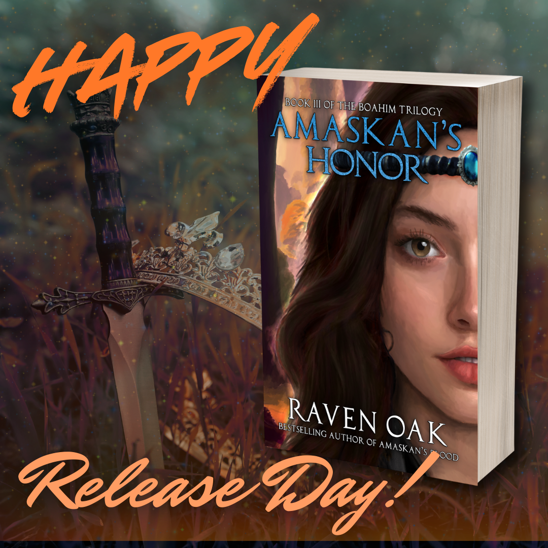 Happy Release Day for Amaskan's Honor by Raven Oak.